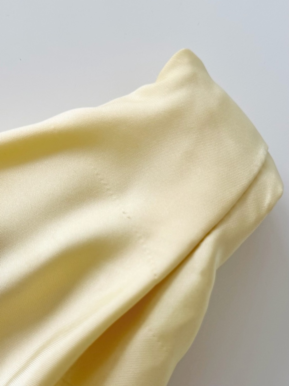 Runaway the label lemon one shoulder maxi dress side slit elegant size XS - Picture 11 of 11